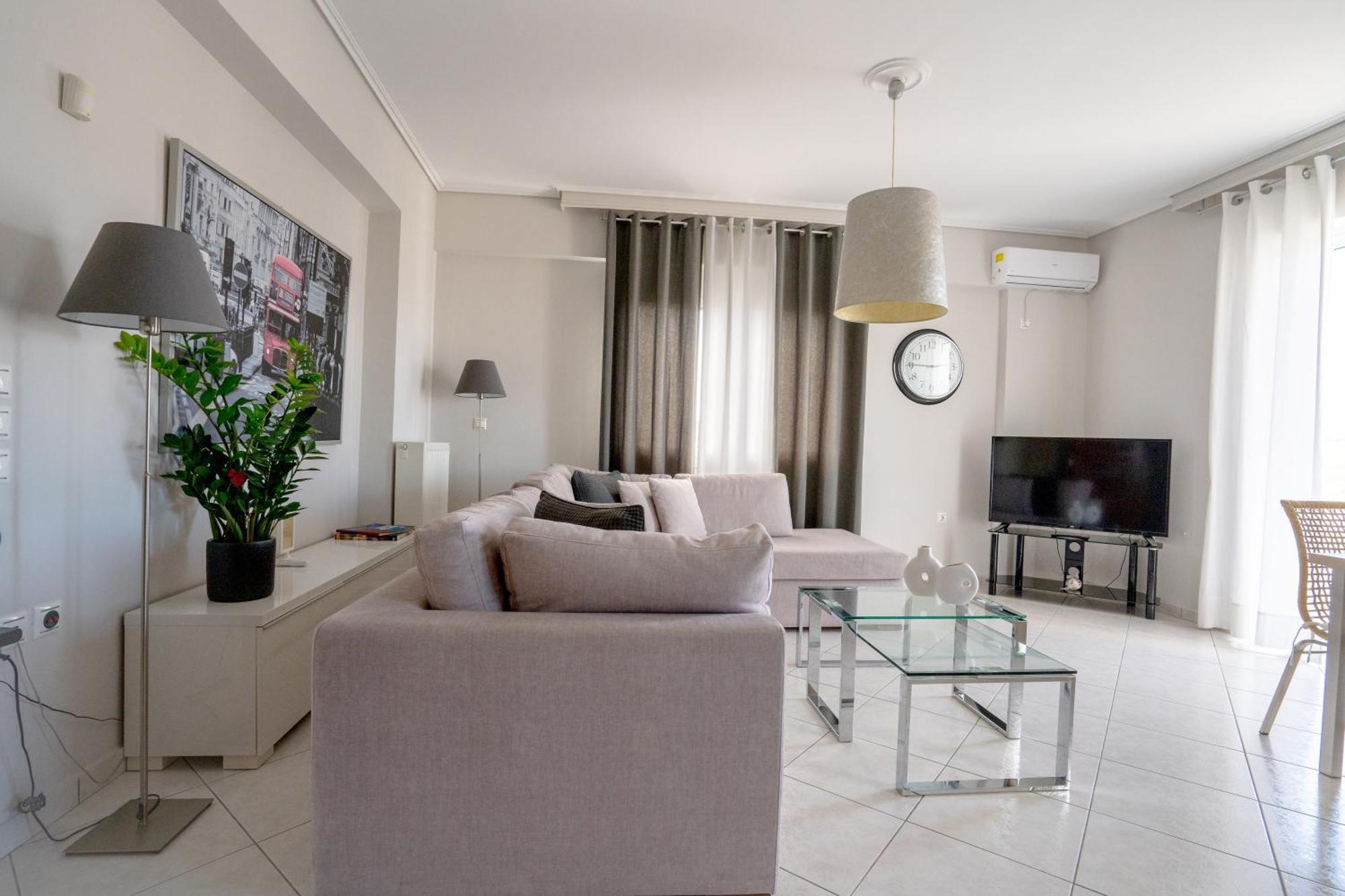 Luxury Apt Near The Airport Spáta Esterno foto